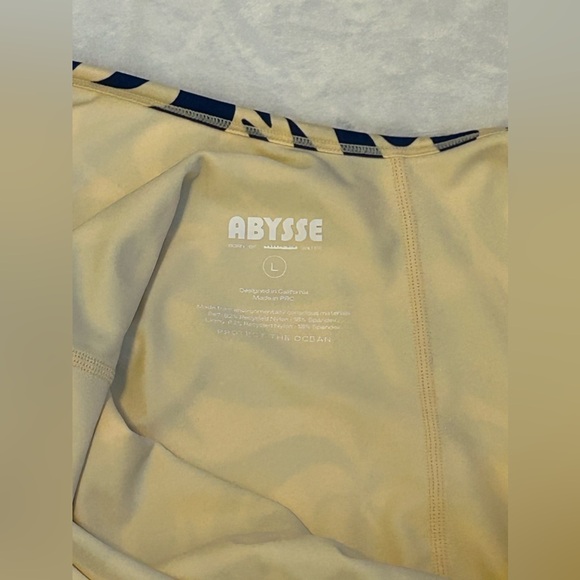 ABYSSE Hawkins Bodysuit - Pacific size L NWT - Picture 4 of 11